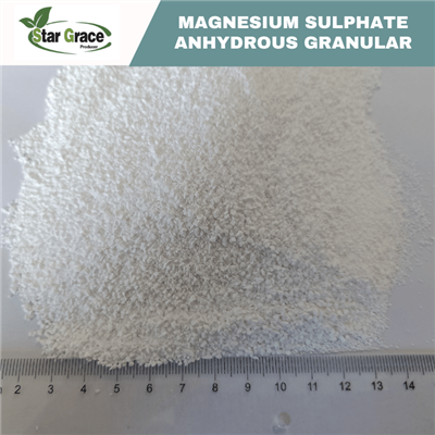 Magnesium Sulphate Anhydrous Solubility