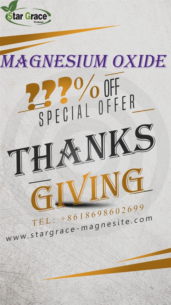 Magnesium Oxide (MgO) To Price in Thanksgiving