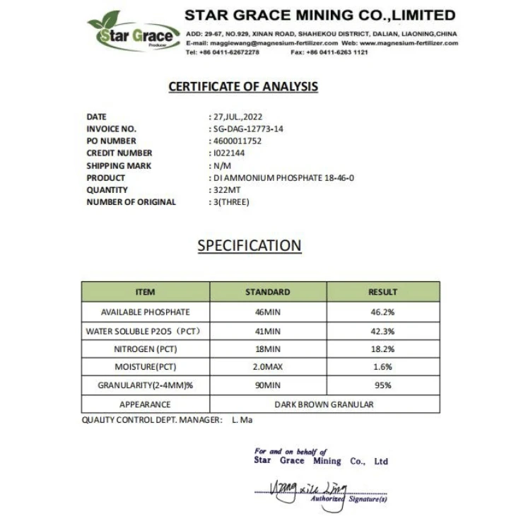 Di-Ammonium Phosphate